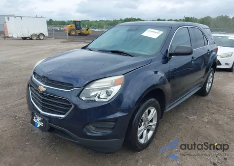 2016 Chevrolet Equinox Ls из США, поврежденный, VIN 2GNALBEK7G1146340